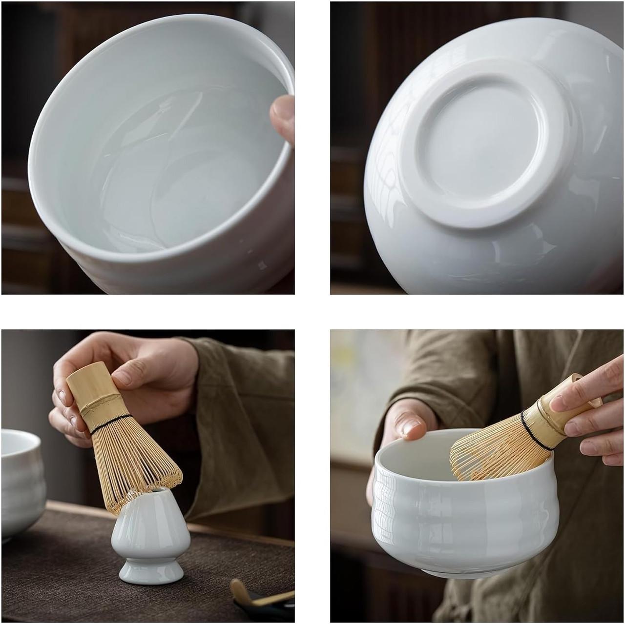 Набір аксесуарів для приготування чаю-матча 4 предмети White (2611083091) - фото 9 Набір аксесуарів для приготування чаю-матча 4 предмети White (2611083091) - фото 9