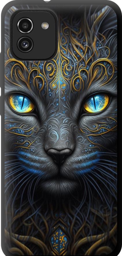 Чехол на Samsung Galaxy A03 A035F Кошка (5548b-2499-42517) Чехол на Samsung Galaxy A03 A035F Кошка (5548b-2499-42517)