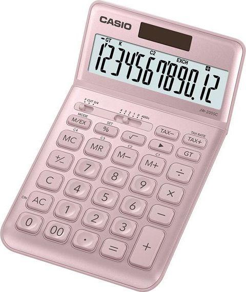 Калькулятор настільний Casio JW-200SC-PK-S (478399)