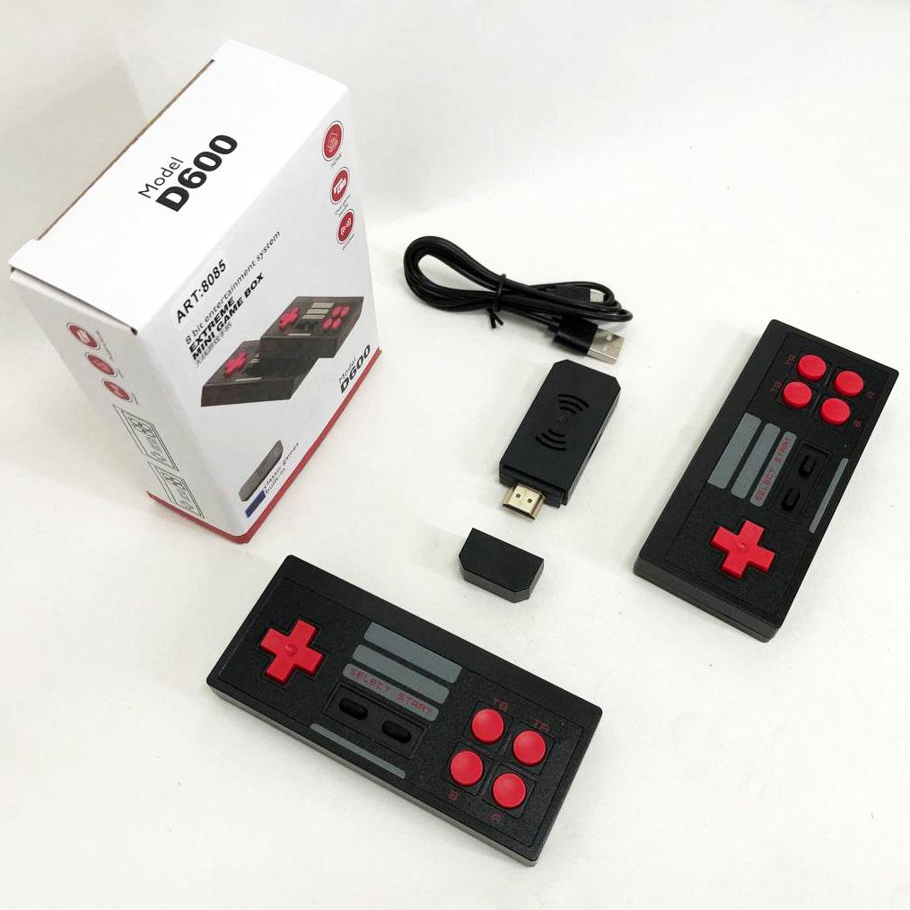 Игровая приставка Mini Game Box D600 HDMI игровая консоль, приставка 8 бит для детей, приставки денди - фото 11