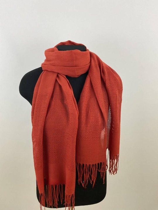 Шарф женский Красный (ШарфВоск9)