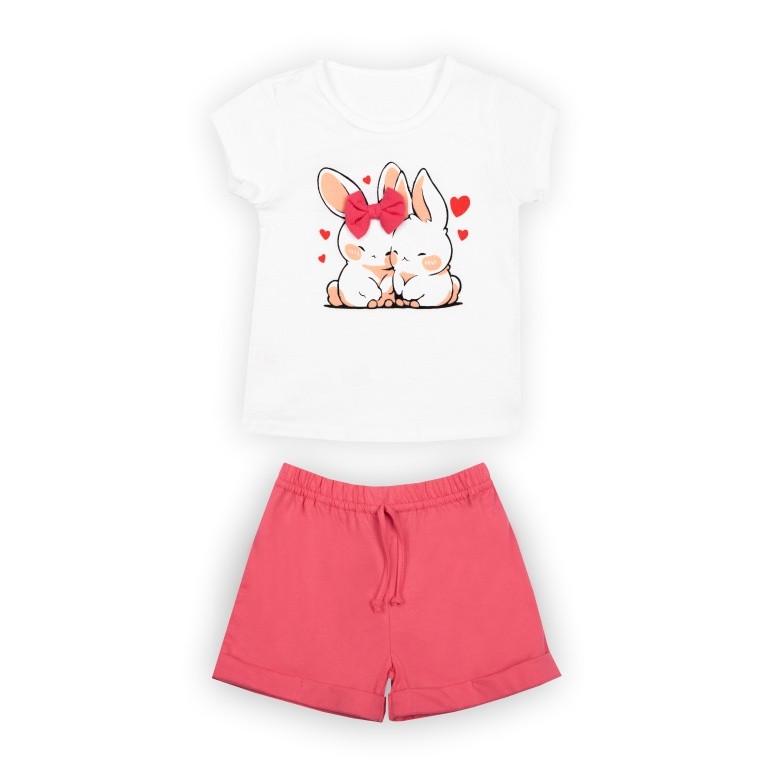 Костюм для девочки Gabbi KS-24-19 летний 86 см Молочный (14004)