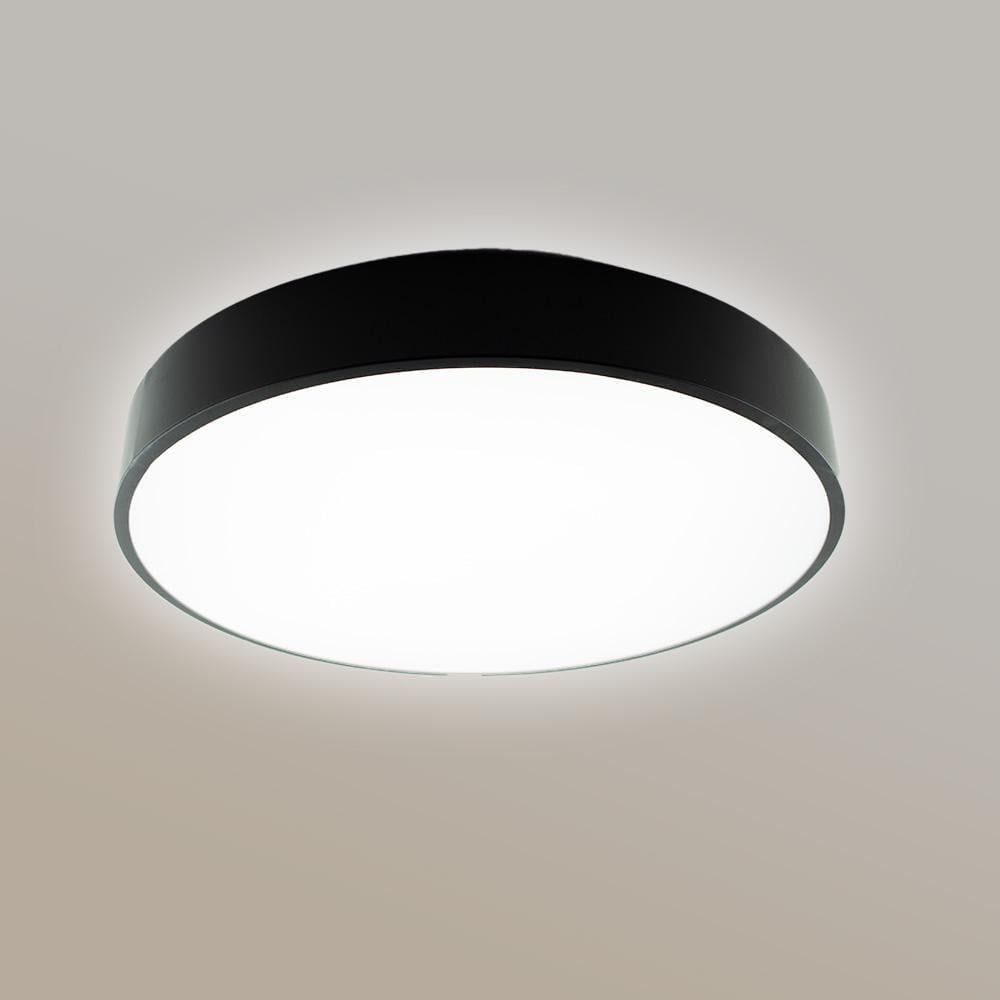 Люстра светодиодная ESLLSE ONIX R 75 Вт управляемая 500x50 мм Черный (10485)