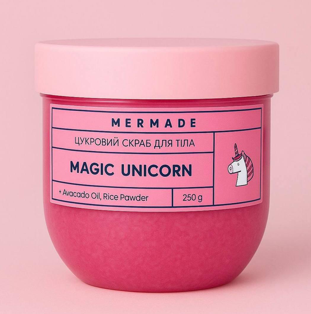 Скраб для тела сахарный Mermade Magic Unicorn 250 г (м00639)