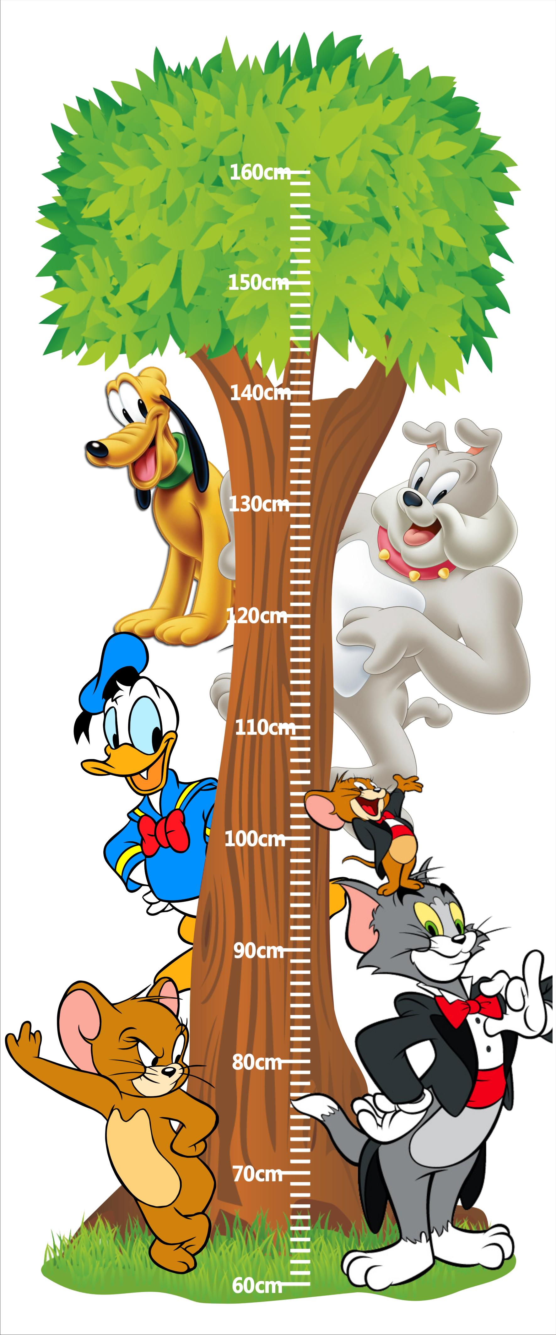 Ростомір дитячий Том і Джері 120х50 см (11)
