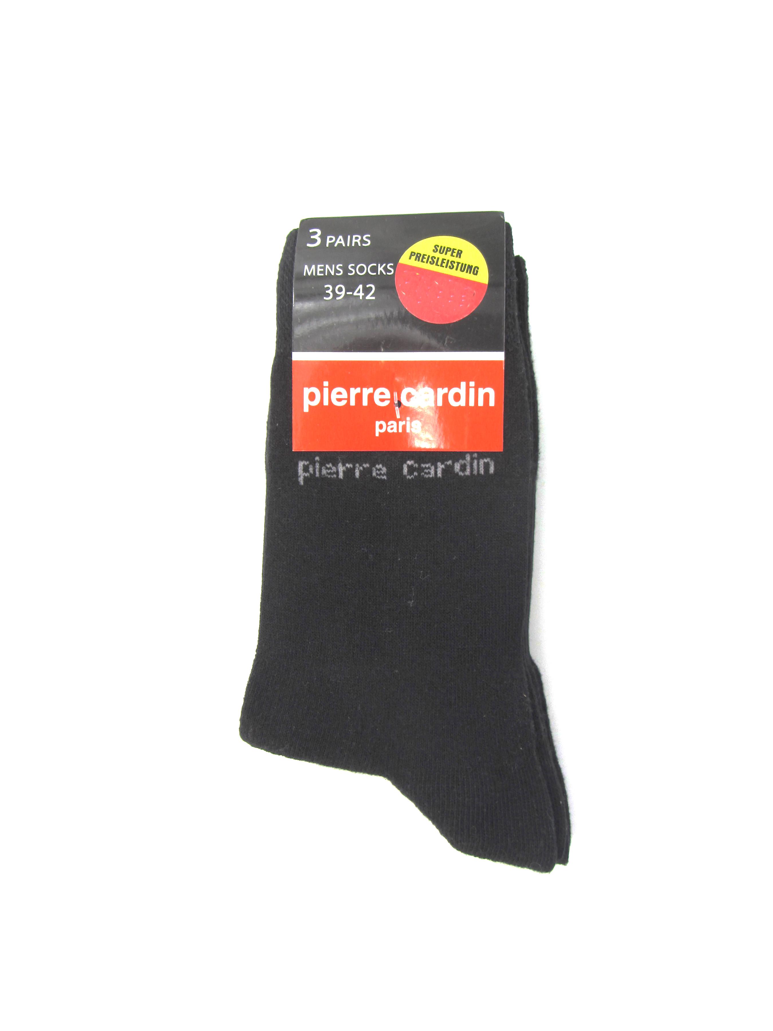 Шкарпетки 3 пари Pierre Cardin р. 43-46 Чорний (47289)