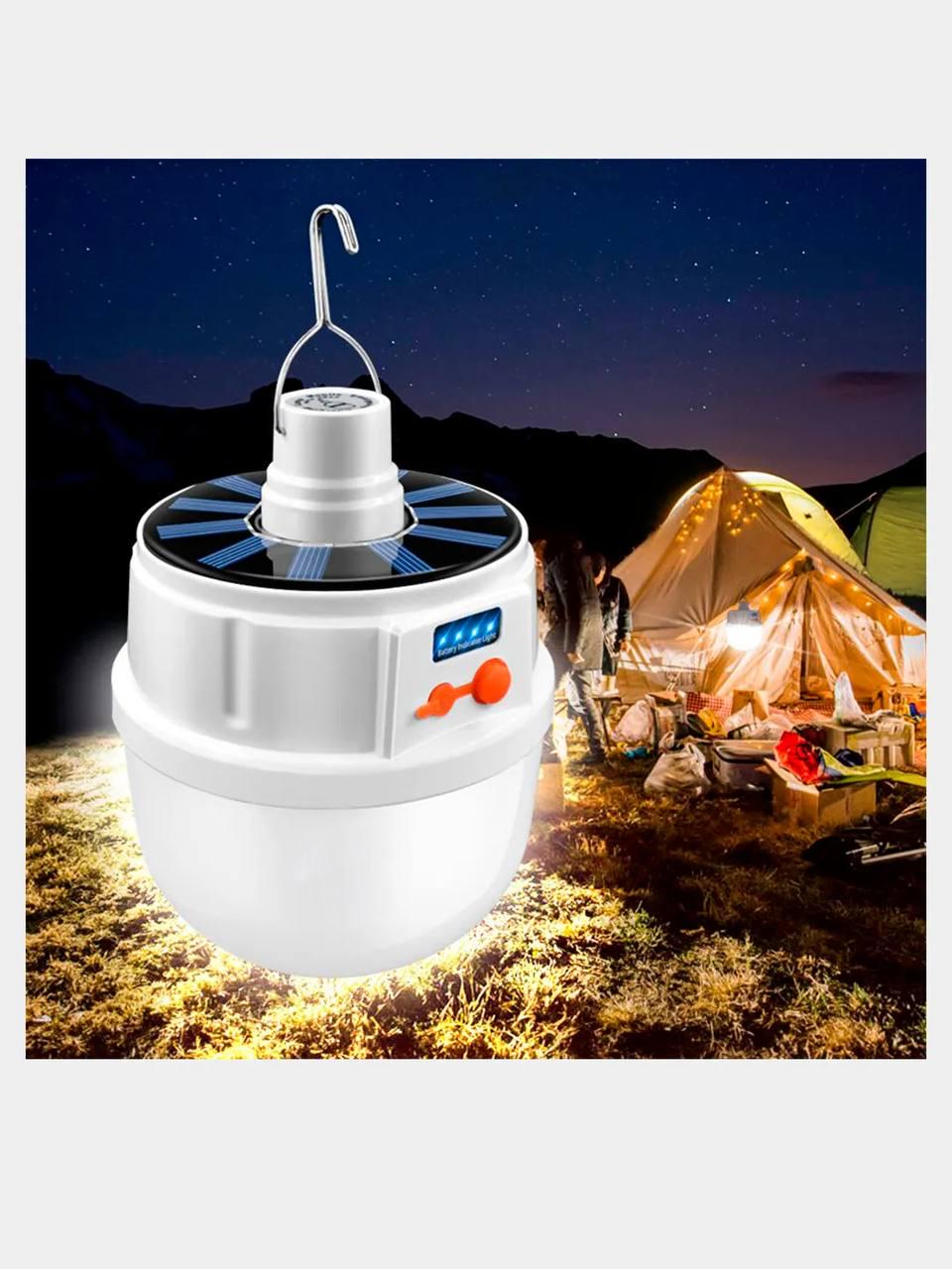 Кемпінговий ліхтар Solar Emergency Charging Lamp (JD2022) - фото 5