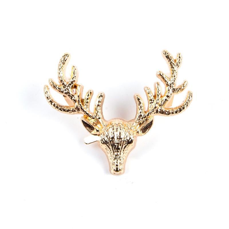 Набор фурнитуры для сумки Олень №4 Золотистый (5049-4) - фото 5 Набор фурнитуры для сумки Олень №4 Золотистый (5049-4) - фото 5