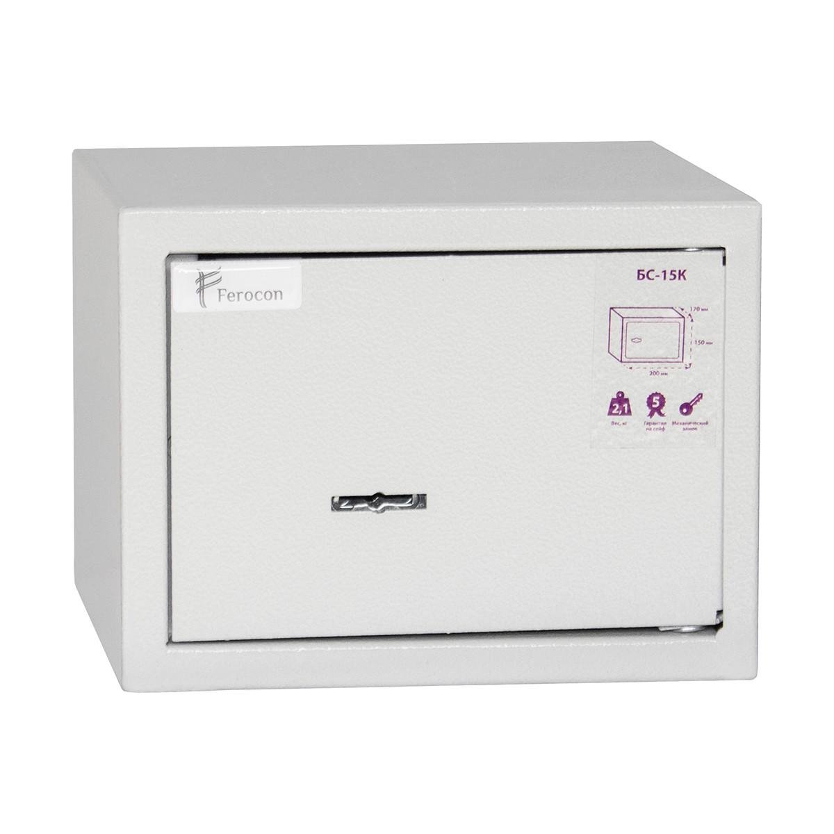 Сейф меблевий Ferocon БС-15К.7035 (1540625107)