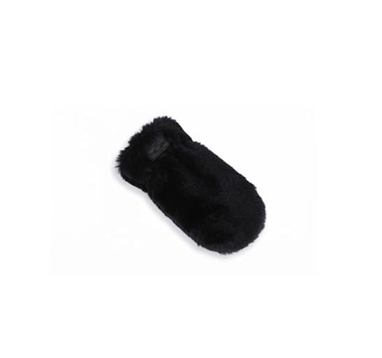 Перчатки детские норковые зимние one sise Черный (M30-63) Перчатки детские норковые зимние one sise Черный (M30-63)