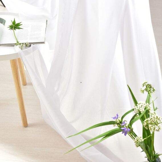Тюль батист IDEIA BATI V-B0007 3,0 м однотонный Белый (2200004202303)