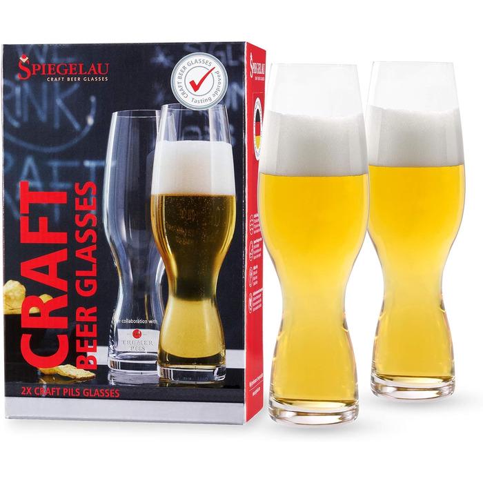 Набір келихів для крафтового пива Spiegelau Craft Beer Glasses 380 мл 2 предмети (2631129)