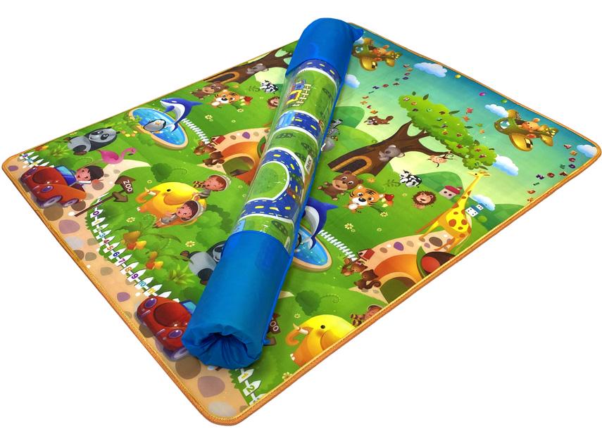 Развивающий коврик детский двусторонний Английский алфавит 6/Зоопарк-3 150x180x1 см (1293114413) - фото 3 Развивающий коврик детский двусторонний Английский алфавит 6/Зоопарк-3 150x180x1 см (1293114413) - фото 3