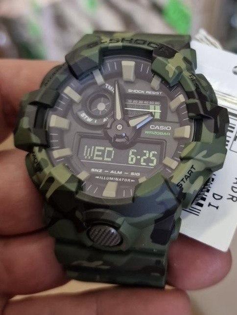 Наручные часы мужские Casio G-Shock GA-700CM-3A ударопрочные с водозащитой 200 м/подсветкой Черный (3088990690) Наручные часы мужские Casio G-Shock GA-700CM-3A ударопрочные с водозащитой 200 м/подсветкой Черный (3088990690)