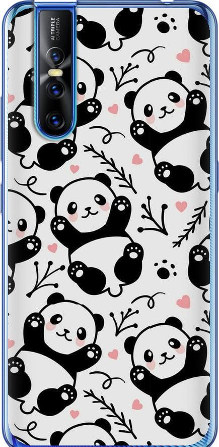Чехол на Vivo V15 pro Панды (4318t-1763-42517)