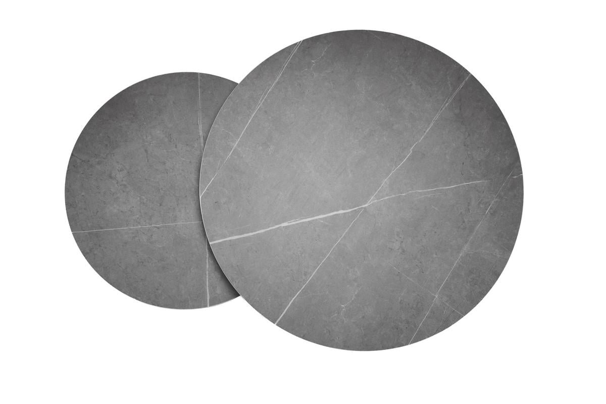 Журнальный стол Лоренза комплект 2 шт. 800х450 мм/600х400 мм Петра грей/Черный (30995655) - фото 6 Журнальный стол Лоренза комплект 2 шт. 800х450 мм/600х400 мм Петра грей/Черный (30995655) - фото 6