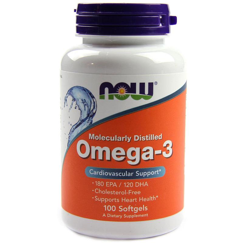 Жирні кислоти NOW Omega-3 1000 мг 100 капс.