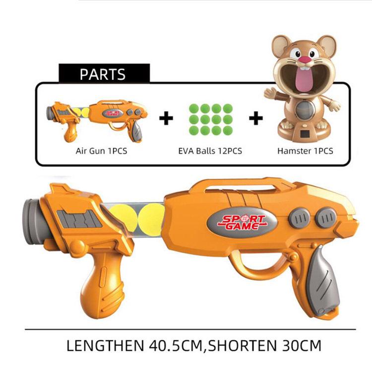 Інтерактивний повітряний тир-миша Acousto Optic Mouse з помповою - фото 8