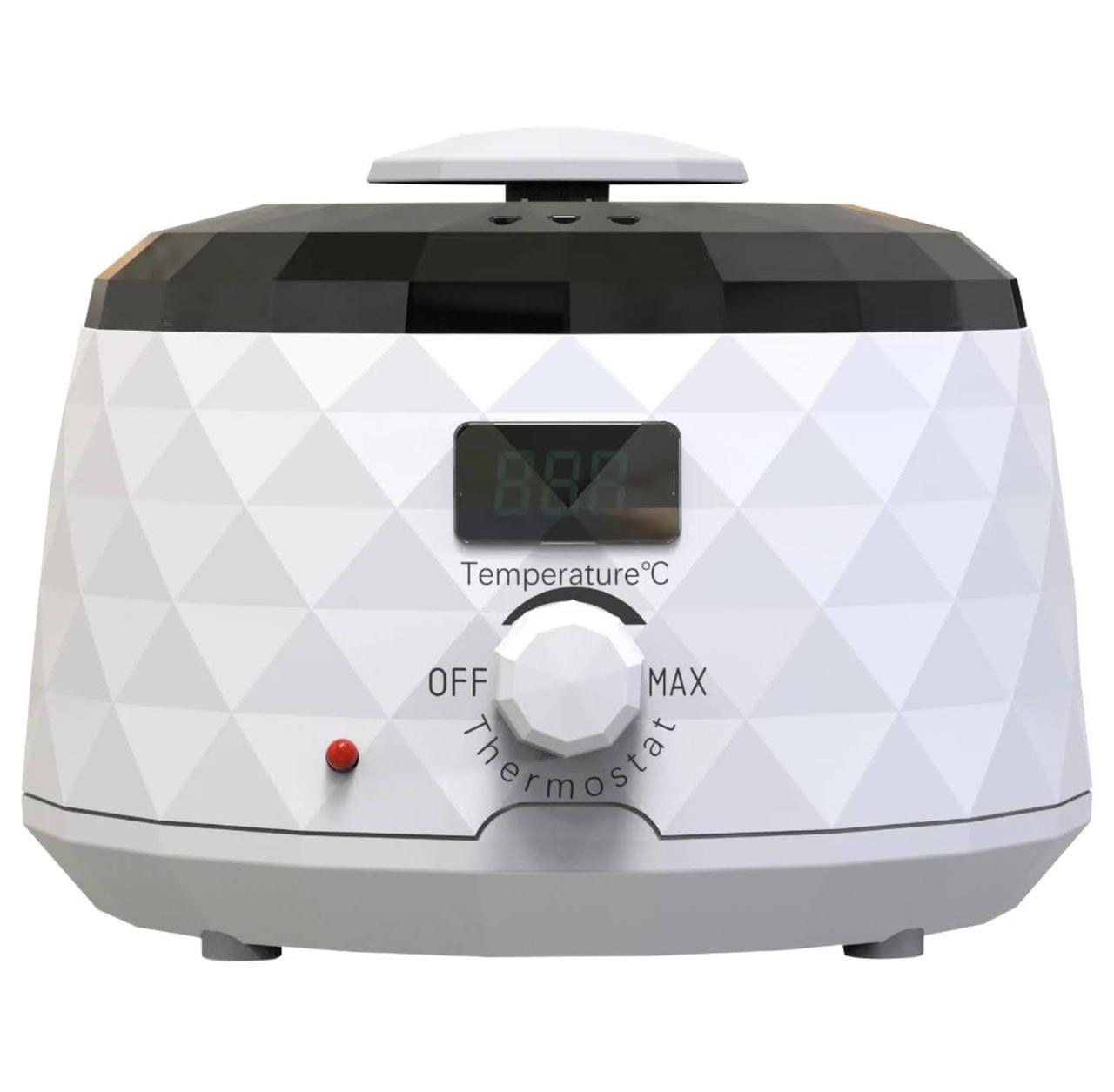 Воскоплав баночный ProWax 258-А Love Crazy для депиляции с дисплеем 450 мл 100 Вт Белый