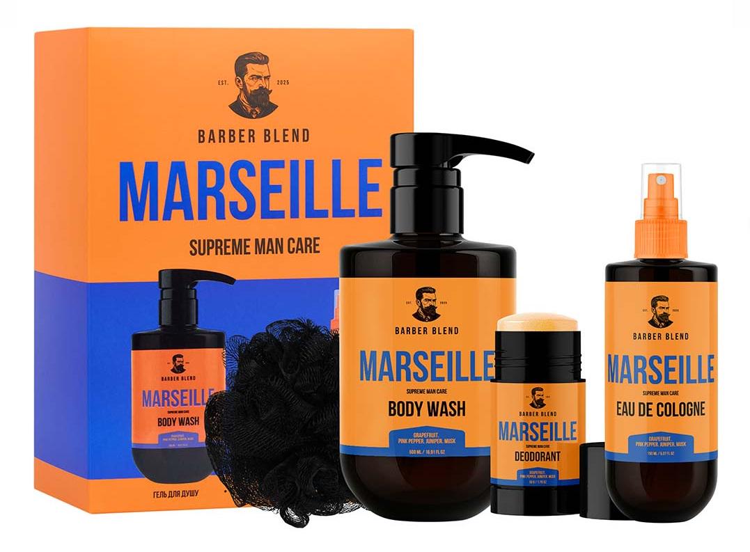 Подарочный набор для мужчин Barber Blend Marseille