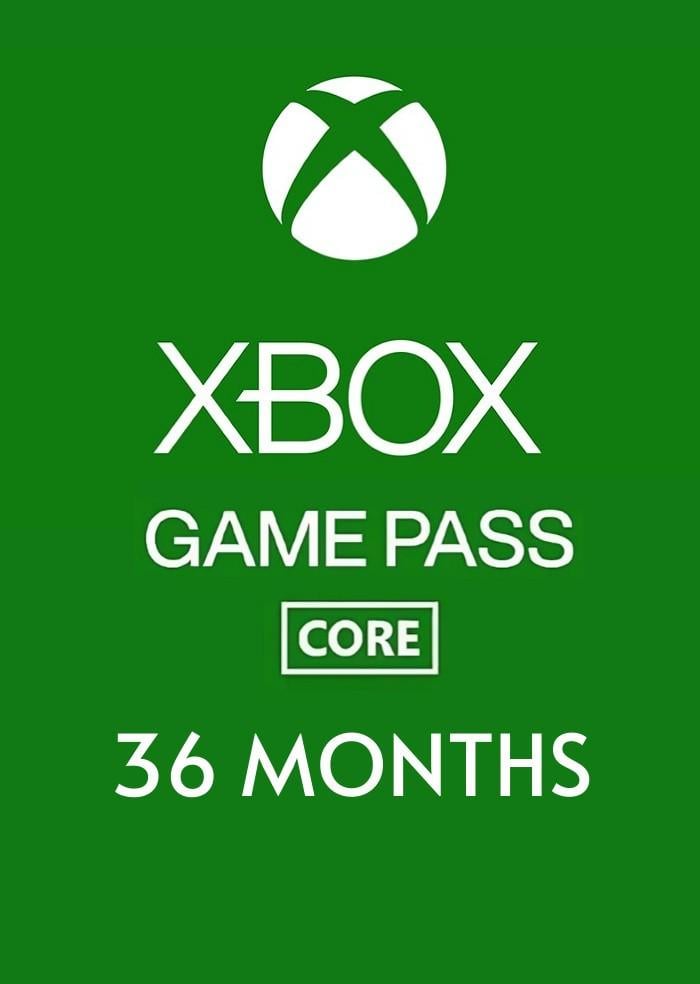 Підписка Xbox Game Pass Core 36 місяців Xbox One/Series S/X для всіх регіонів та країн (69825859)