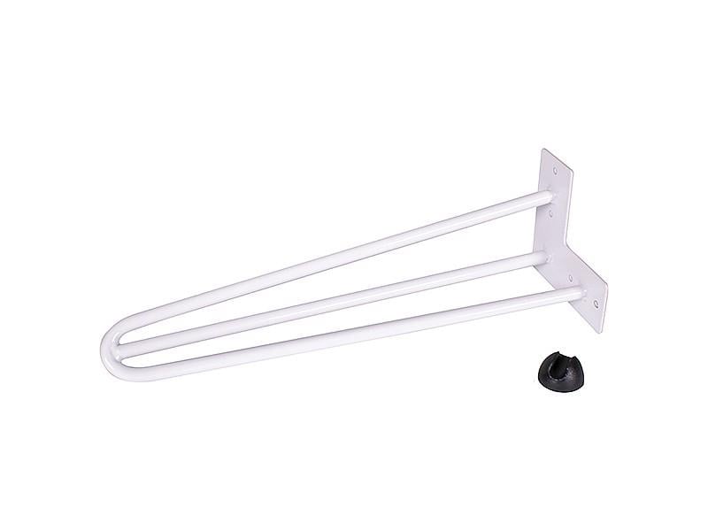 Опора прутковая с подножкой NM H400 мм Белый (FNT2892)