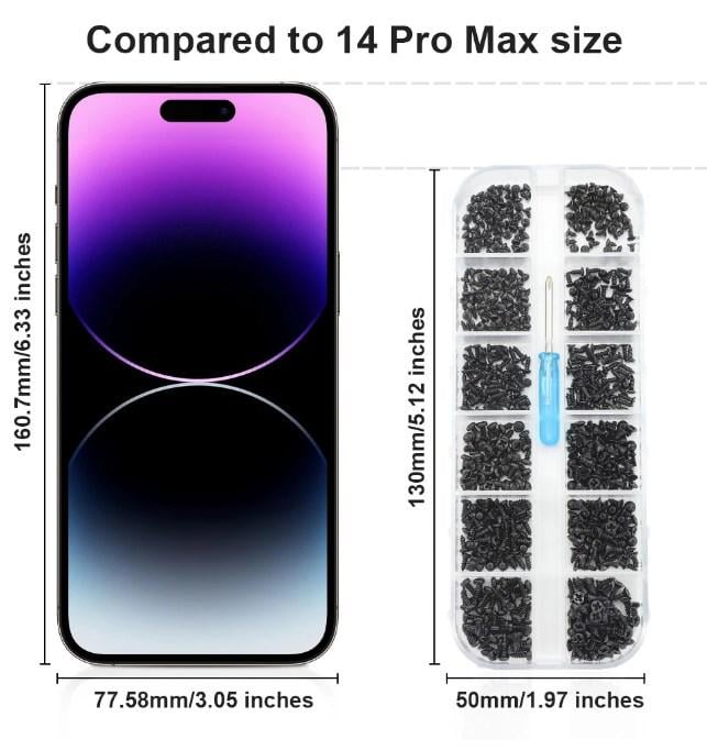 Набір саморізів Spec MIX M1/M1,2 з викруткою 601 шт. (SP-240520) - фото 5 Набір саморізів Spec MIX M1/M1,2 з викруткою 601 шт. (SP-240520) - фото 5