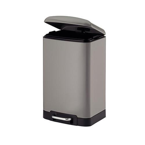 Ведро с педалью Kela Davino 10906 нержавеющая сталь 12 л Серый (42497) - фото 2 Ведро с педалью Kela Davino 10906 нержавеющая сталь 12 л Серый (42497) - фото 2