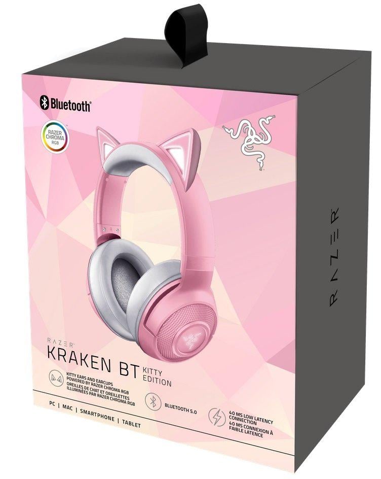 Гарнітура Razer Kraken Kitty Edition Bluetooth Рожевий (RZ04-03520100-R3M1) - фото 4