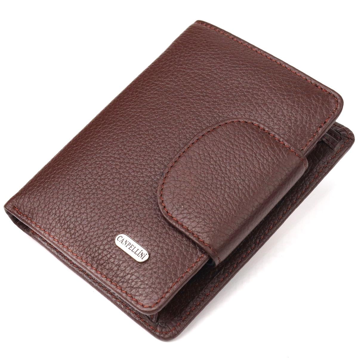 Кошелек женский CANPELLINI Wallet 21679 кожа Коричневый