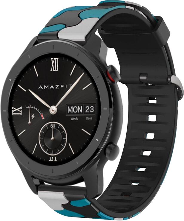 Ремешок Tactic Camouflage для Amazfit GTR 42 мм Blue (32920-28) - фото 1 Ремешок Tactic Camouflage для Amazfit GTR 42 мм Blue (32920-28) - фото 1