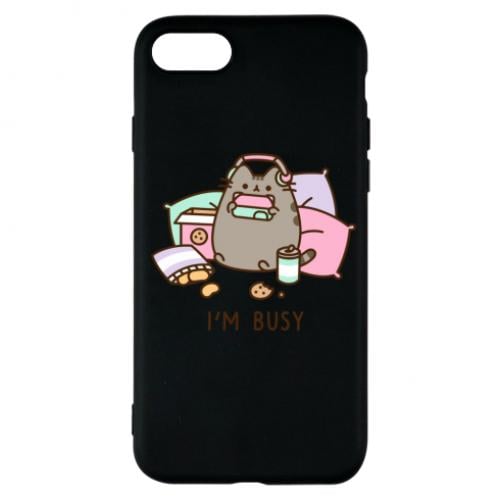Чехол для iPhone 7 Pusheen I'm Busy