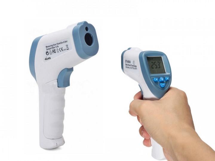 Медицинский термометр SUNROZ DT-8836 цифровой инфракрасный для новорожденных Белый (SUN2247) - фото 6