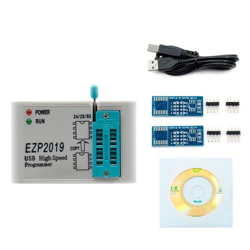 Программатор USB EZP2019 24 25 93 EEPROM 25 FLASH (312946) - фото 1 Программатор USB EZP2019 24 25 93 EEPROM 25 FLASH (312946) - фото 1