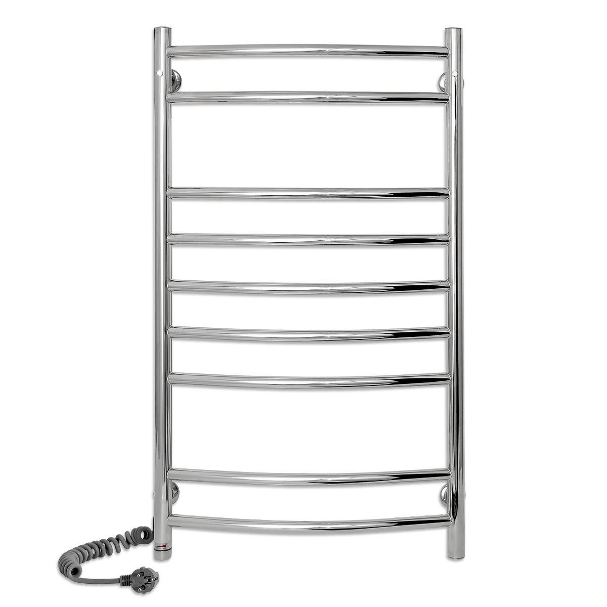 Полотенцесушитель электрический Laris Классик 500х900 мм стальная с левым подключением сенсорный регулятор Хром (132-127-73207729)