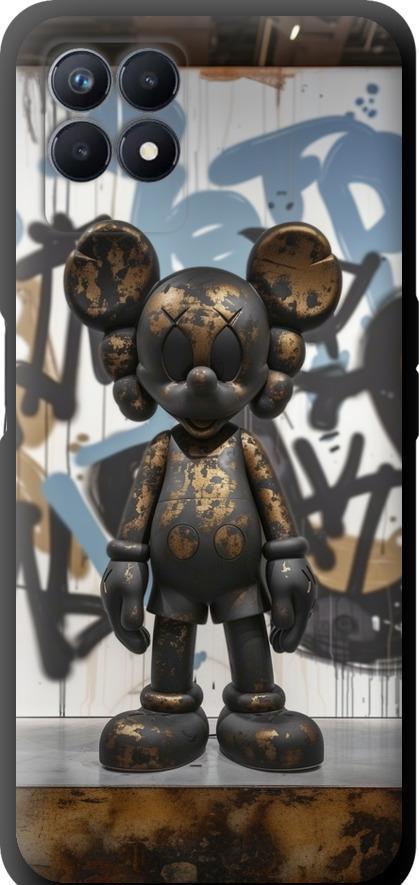 Чехол на Realme Narzo 50 Bronze kaws v2 (6098b-3066-42517)
