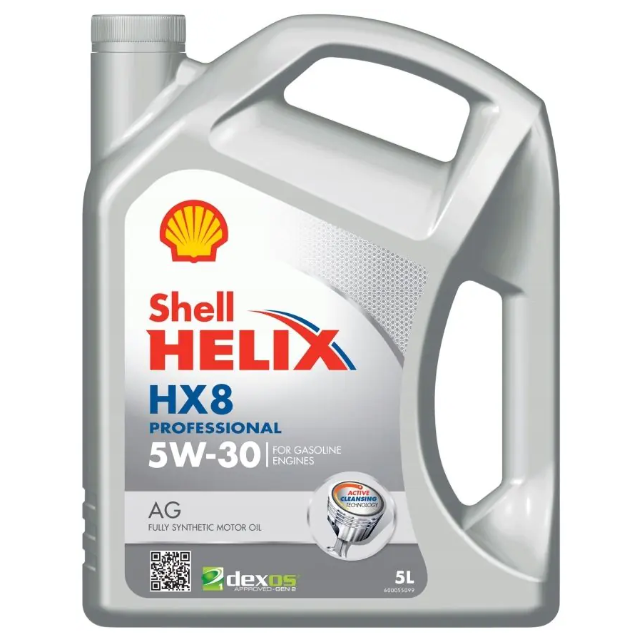 Моторное масло SHELL Helix HX8 Professional AG 5W-30 5 л (550054289) Моторное масло SHELL Helix HX8 Professional AG 5W-30 5 л (550054289)