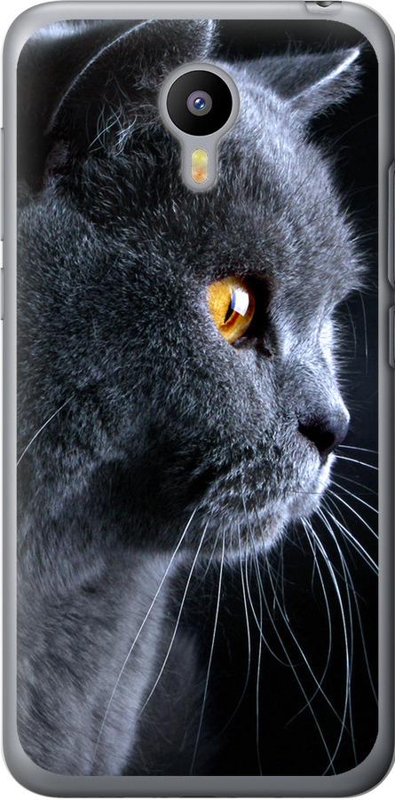 Чехол на Meizu M2 Красивый кот (3038u-185-42517)