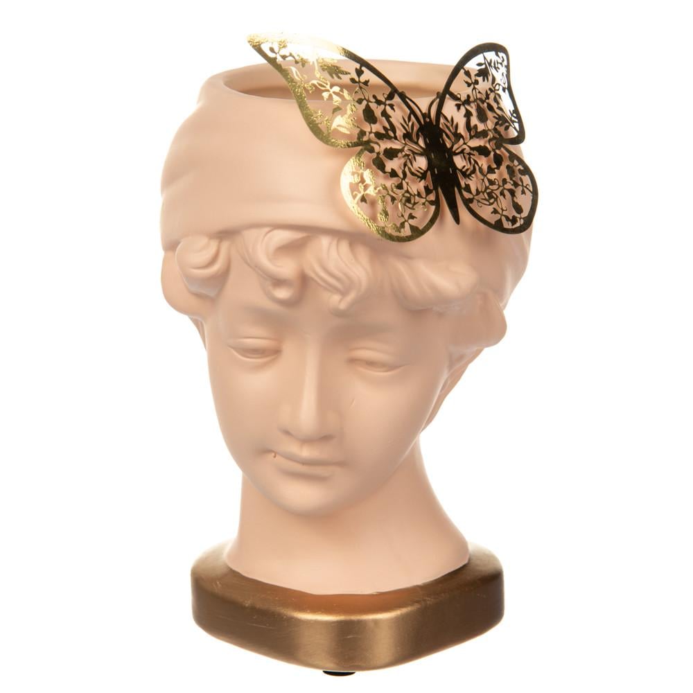 Керамічна ваза Bono Magnificent 21 см Рожевий (8700-019)