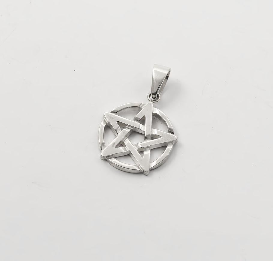 Подвеска Maxi Silver 9205 Пентаграмма (89205)