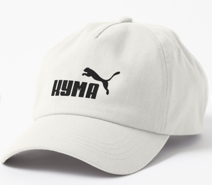 Кепка унисекс Malfini с принтом ''Кума'' Белый (ПН149К-2)