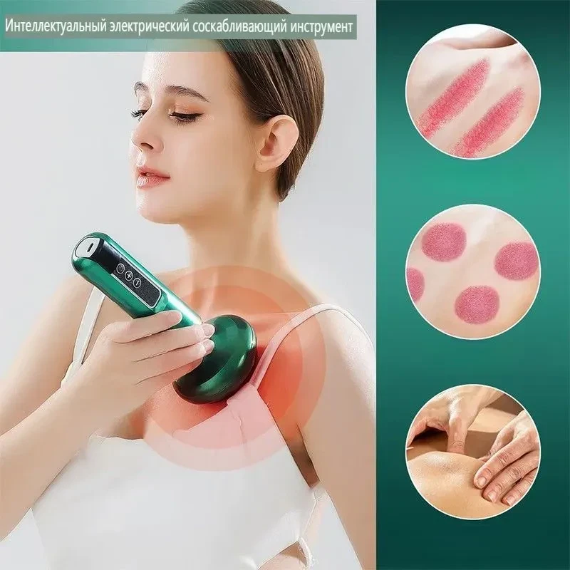 Масажер для тіла Cupping Massager III вакуумний Зелений - фото 3