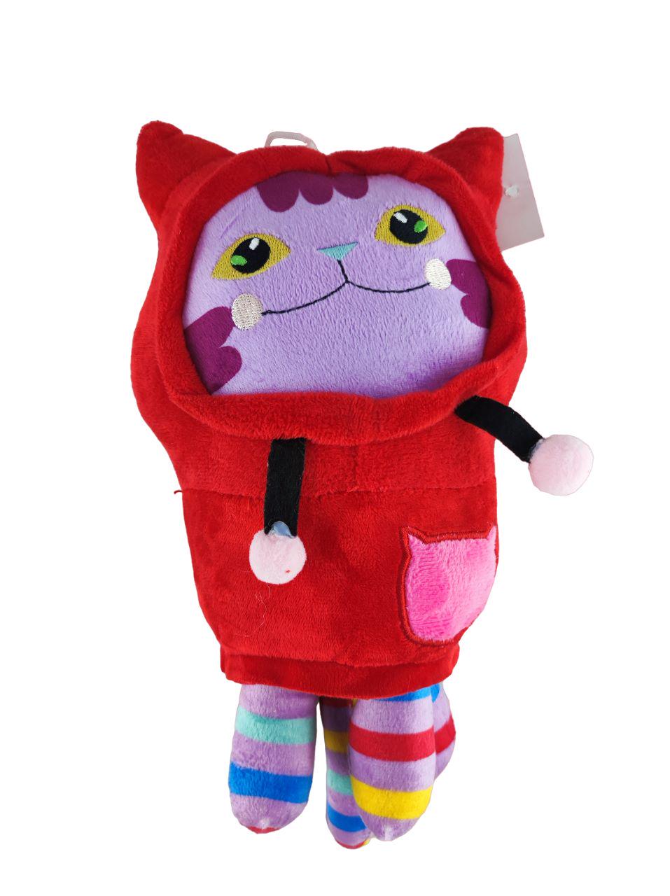 Мягкая игрушка Волшебные котики в капюшоне 25 см Красный (143781) Мягкая игрушка Волшебные котики в капюшоне 25 см Красный (143781)