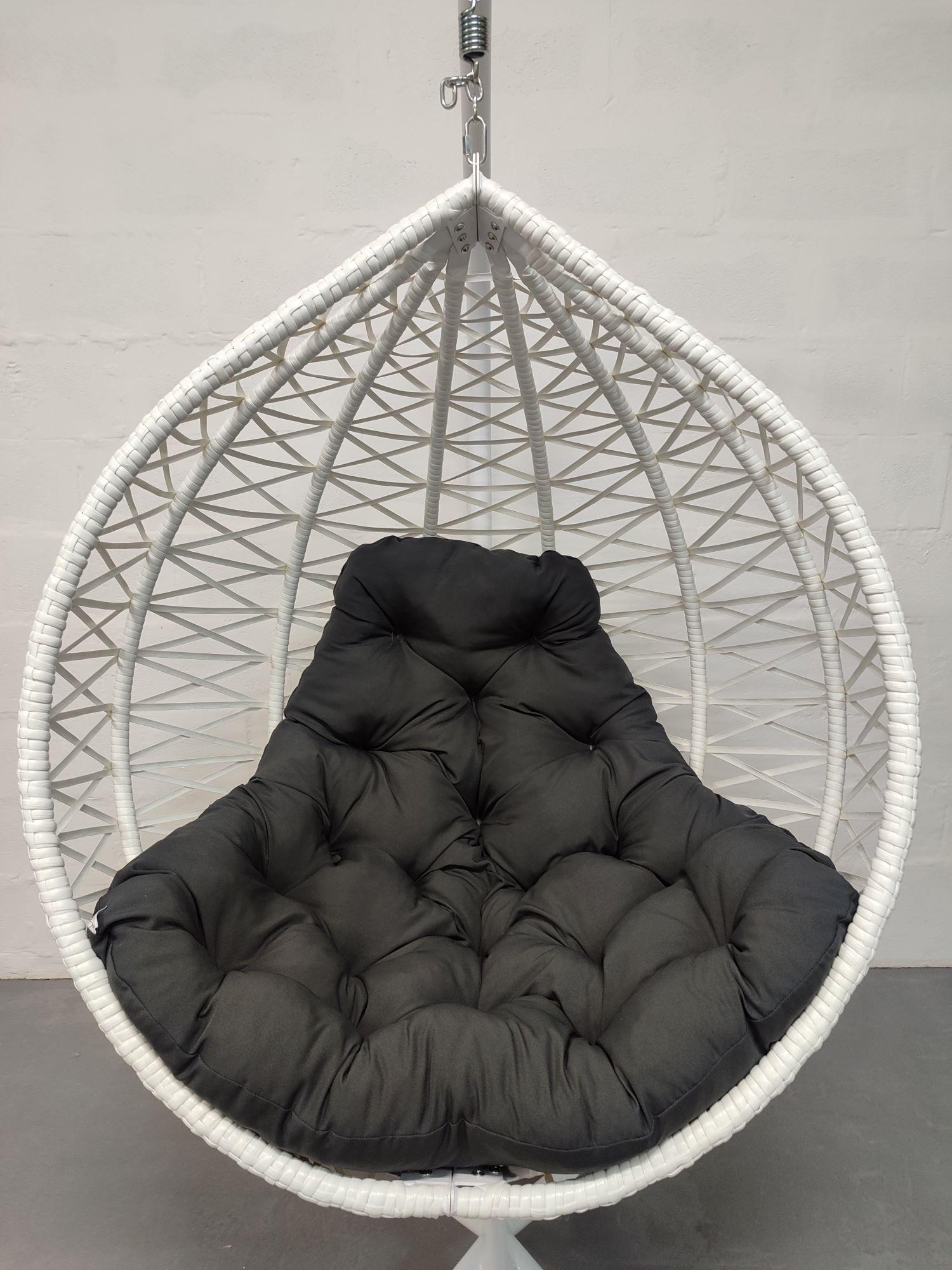 Подушка для крісла-кокона Темно-сірий (5686) - фото 1 Подушка для крісла-кокона Темно-сірий (5686) - фото 1