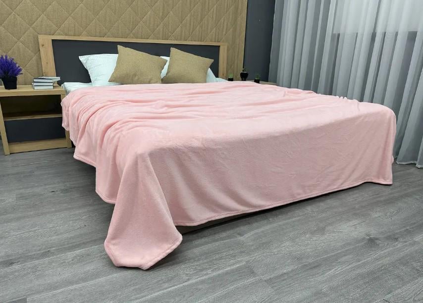 Покрывало велсофт Decorator WellSoft 150х210 см Розовый (87-167) - фото 2 Покрывало велсофт Decorator WellSoft 150х210 см Розовый (87-167) - фото 2