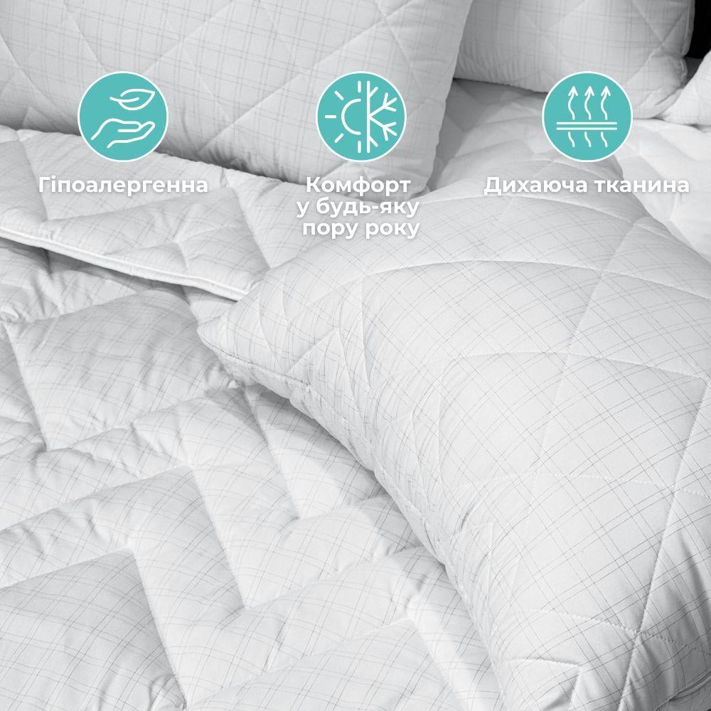 Одеяло всесезонное IDEIA Antistatic Sleep гипоаллергенная антистатическая ткань 155х210 см (26695) - фото 4 Одеяло всесезонное IDEIA Antistatic Sleep гипоаллергенная антистатическая ткань 155х210 см (26695) - фото 4