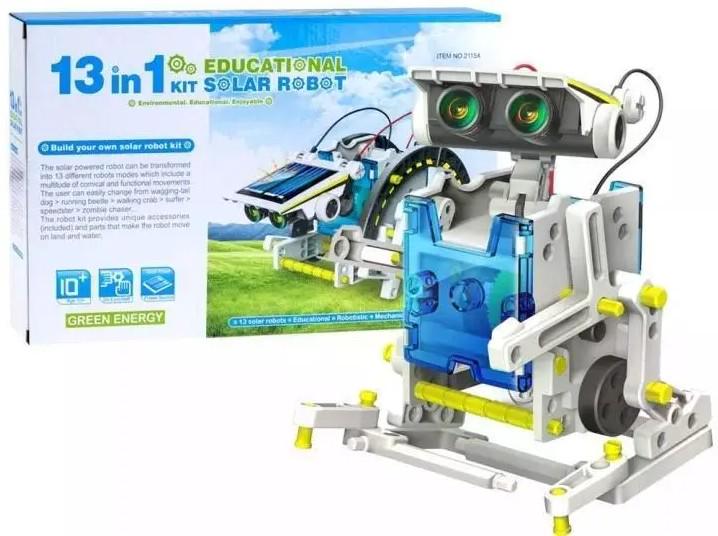 Конструктор робот на солнечной батарее Solar Robot 13в1 (wg1110) Конструктор робот на солнечной батарее Solar Robot 13в1 (wg1110)