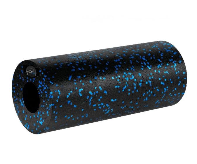 Масажний ролик гладкий PowerPlay PP-4348 2in1 EPP Foam Roller 33x14 см Чорний/Синій (60828) - фото 3