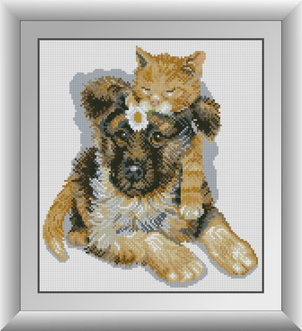 Алмазная мозаика Dream Art Дружба 31x35 см (DA.30283)