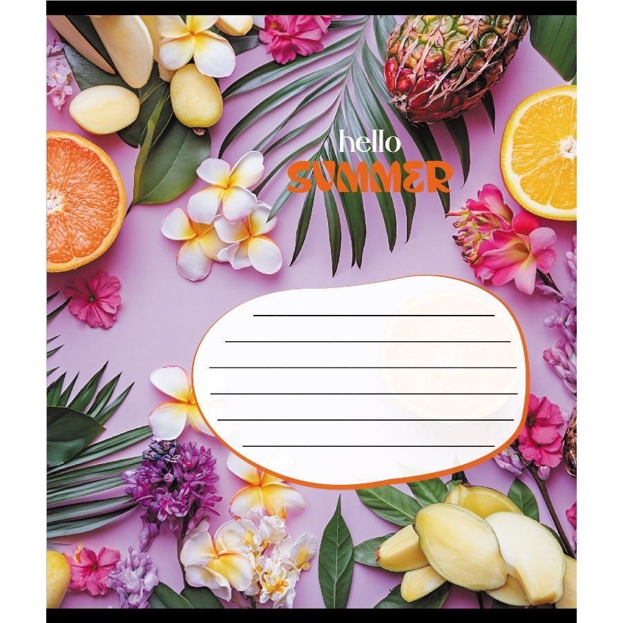 Зошит учнівський Leader Фруктовий сет 018-530414K-4 в клітинку 18 арк. (RLT55240)